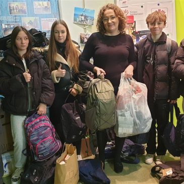 300 plecaków w akcji „Plecak dla bezdomnego”!