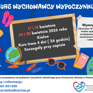 Zapisy na Kurs Wychowawcy Wypoczynku
